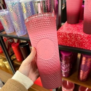 Starbucks Venti Blush Gradient Waxberry Cold Cup/Tumbler